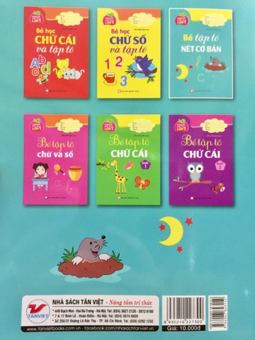 Cùng Bé Bước Vào Lớp 1 - Bé Tập Tô Nét Cơ Bản