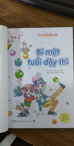 Candy book - Bí mật tuổi dậy thì