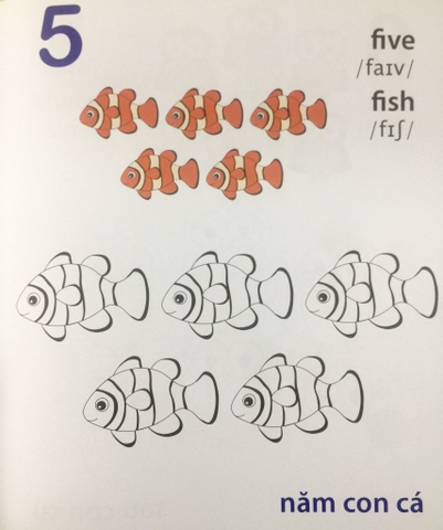 Giờ Học Tô Màu Của Bé - Chữ Số - Hình Dạng