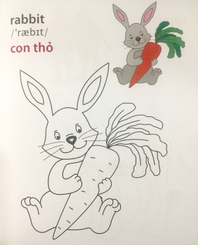 Giờ Học Tô Màu Của Bé - Động vật