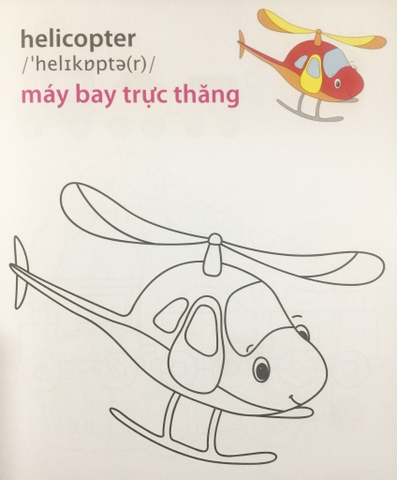 Giờ Học Tô Màu Của Bé - Phương Tiện Giao Thông