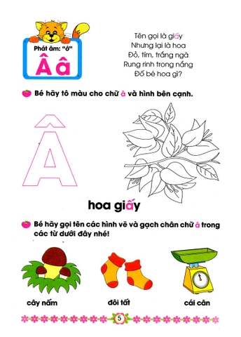 Hành Trang Cho Bé Vào Lớp 1 - Bé Nhận Biết Và Làm Quen Với Chữ Cái