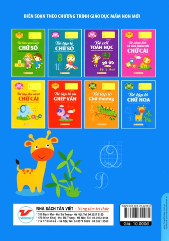Hành Trang Cho Bé Vào Lớp 1 - Bé Tập Tô Chữ Hoa