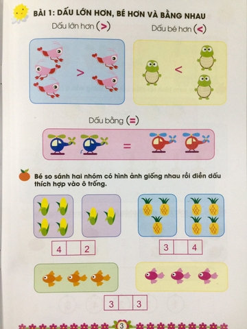 Hành Trang Cho Bé Vào Lớp 1 - Bé Với Toán Học