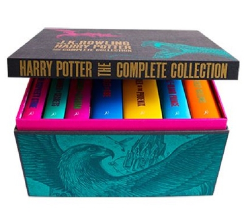 Sách Ngoại Văn : Harry Potter Boxed Set: The Complete Collection Adult (Hardback) - Bloomsbury UK Edition