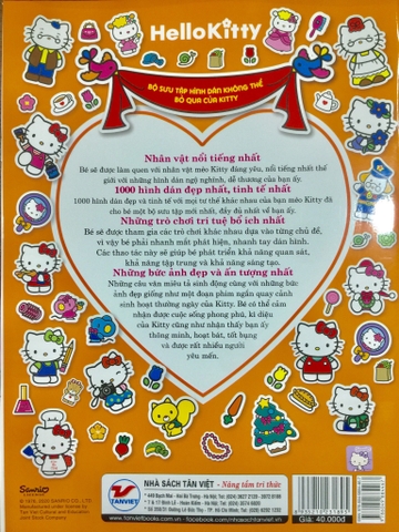 Hello Kitty - BST 1000 Đề Can  - Ước Mơ Tươi Đẹp