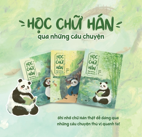 Combo Học Chữ Hán Qua Những Câu Chuyện (Bộ 3 Cuốn)