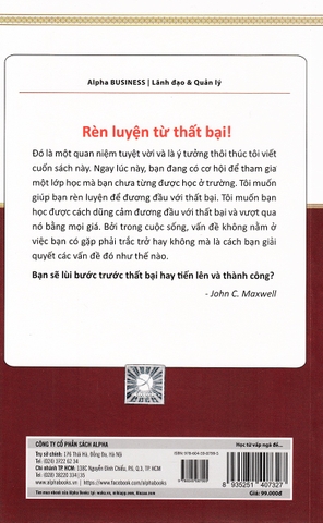 Học Từ Vấp Ngã Để Từng Bước Thành Công 