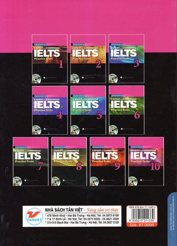 Expert On Cambridge Ielts Practice Tests 3 (Kèm CD)
