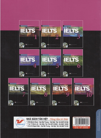 Expert On Cambridge Ielts Practice Tests 4 (Kèm CD)