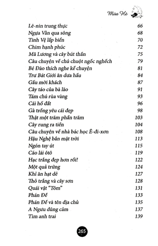 Tủ Sách Rèn Luyện Nhân Cách Sống - Mỗi Tối Một Truyện Mẹ Kể Bé Nghe (Mùa Hè)