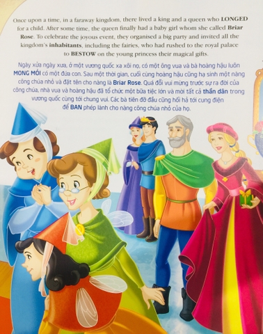 Người Đẹp Ngủ Trong Rừng (Song Ngữ Anh - Việt)