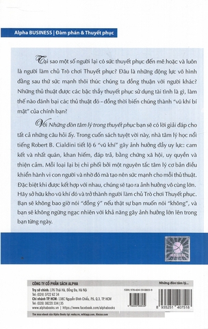 Những Đòn Tâm Lý Trong Thuyết Phục