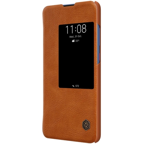 Bao Da Nillkin QIN Cho Huawei Mate 20 (Màu Nâu)