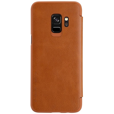 Bao Da Nillkin QIN Cho Samsung Galaxy S9 (Màu Nâu)