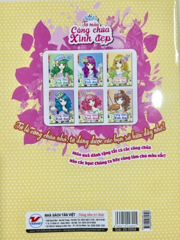 Tô Màu Công Chúa Xinh Đẹp - Công Chúa Thời Trang