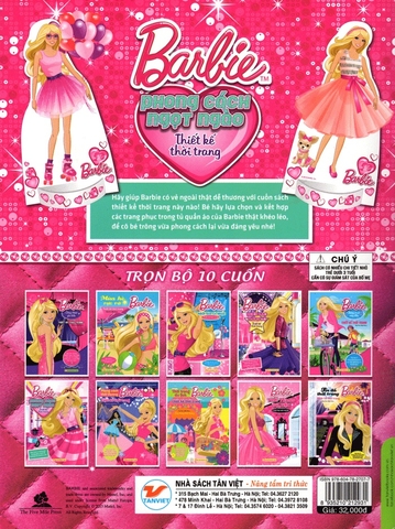 Barbie Thủ Công Dựng Hình Thời Trang - Phong Cách Ngọt Ngào