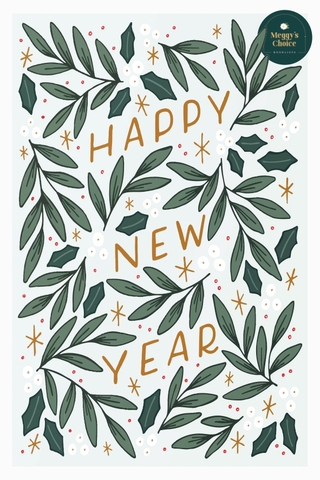 Thiệp Chúc Mừng Năm Mới Meggy's Choice - Happy New Year