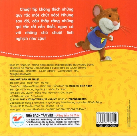 Trưởng Thành Cùng Chuột Típ - Quy Tắc Rất Quan Trọng
