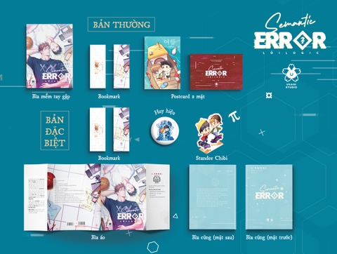 Semantic Error - Lỗi Logic - Tập 2 - Bản Đặc Biệt Bìa Cứng - Tặng Kèm Boxset + Bookmark + Huy Hiệu + Standee Chibi (Số Lượng Có Hạn)