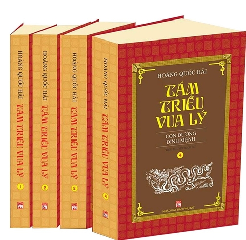 Tám Triều Vua Lý (Hộp 4 Cuốn) - Tác giả: Hoàng Quốc Hải