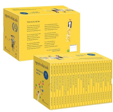 Boxset 24 Nguyễn Nhật Ánh: Cuốn Thời Thơ Ấu Dài Lâu - Phiên Bản Vàng Ấm Áp