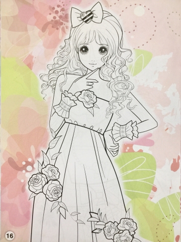 Tô Màu Công Chúa Xinh Đẹp - Công Chúa Đoan Trang 