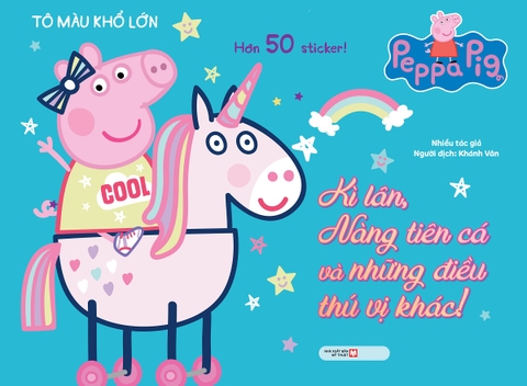 Tô Màu Khổ Lớn - Kì Lân, Nàng Tiên Cá Và Những Điều Thú Vị Khác!