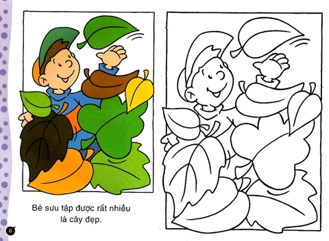 Tô Màu Theo Lứa Tuổi - Chú Hề Vui Nhộn (Dành Cho Bé 6 Tuổi)