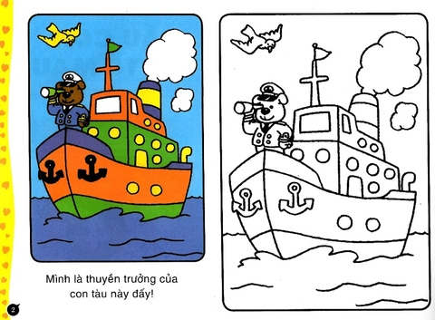 Tô Màu Theo Lứa Tuổi - Gấu Con Tập Tô Màu (Dành Cho Bé 4 Tuổi)