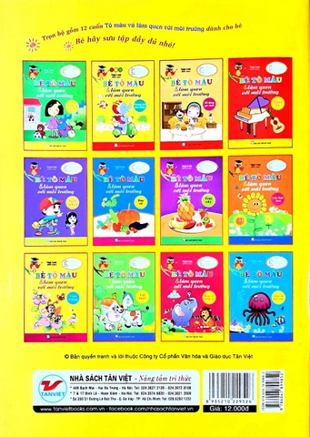 Bé Tô Màu & Làm Quen Với Môi Trường - Côn Trùng