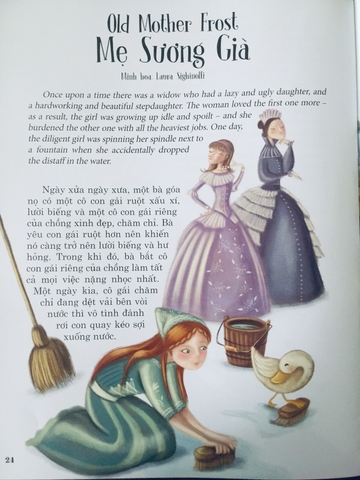 Truyện Cổ Grimm 1 - Truyện Song Ngữ Anh - Việt