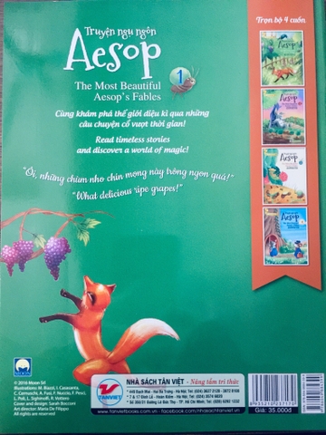 Truyện Ngụ Ngôn Aesop 1 - Truyện Song Ngữ Anh - Việt