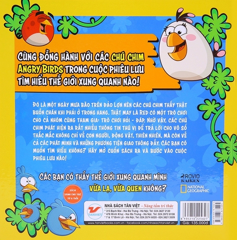 Angry Birds Bách Khoa Thư - Cuộc Phiêu Lưu Tìm Hiểu Thế Giới Xung Quanh
