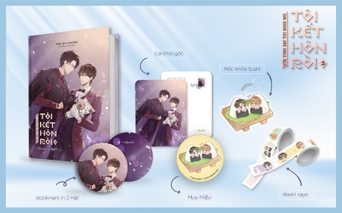 Vừa Tỉnh Dậy Thì Nghe Nói Tôi Kết Hôn Rồi - Tập 3 - Bản Đặc Biệt - Bìa Cứng - Tặng Kèm Bookmark + Card Bo Góc + Móc Khóa + Huy Hiệu + Washi Tape (Số Lượng Có Hạn)
