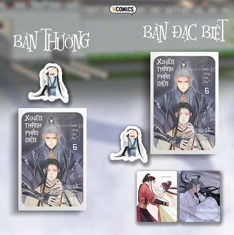 Xuyên Thành Phản Diện Biết Sống Sao Đây? - Tập 6 - Bản Đặc Biệt - Tặng Kèm Bookmark + 2 Card PVC (Số Lượng Có Hạn)