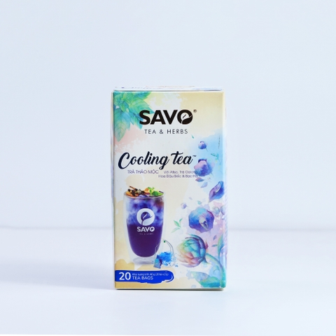 Trà SAVO Cooling tea (Túi lọc kép)
