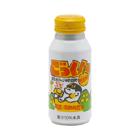 Nước Yuzu Mật Ong Gokkun Chai 180Ml