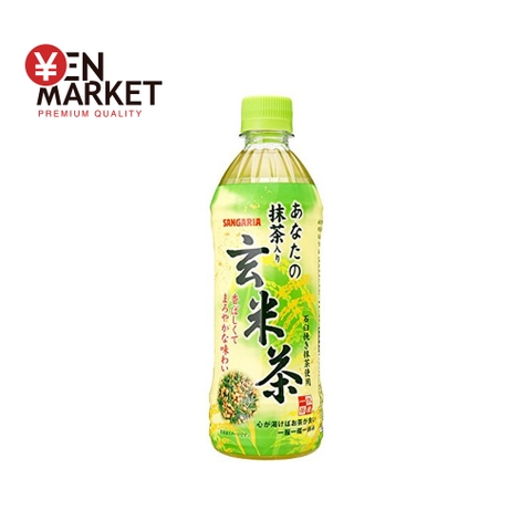 Trà Gạo Lứt Matcha Sangaria I Nhật Bản I 500Ml