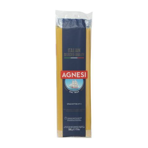 Mì Ý Agnesi Spaghetti N2 500G