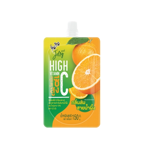 Nước Thạch Jelly Gumi Gumi Vitamin C Vị Cam 135g