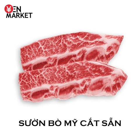 Sườn Bò Mỹ Cắt Sẵn I Usa Honetsuki Karubi I 1kg