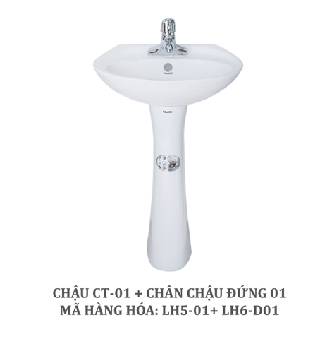 Chậu chân đứng 01