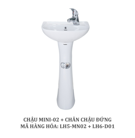 Chậu mini chân đứng 02