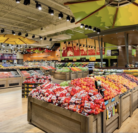 Chiếu sáng thực phẩm & cửa hàng bán lẻ