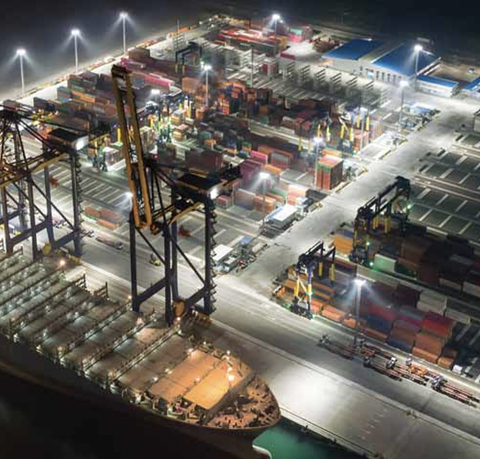 Chiếu sáng cảng