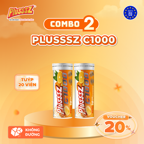 COMBO 2 TUÝP PLUSSSZ VITAMIN C1000
