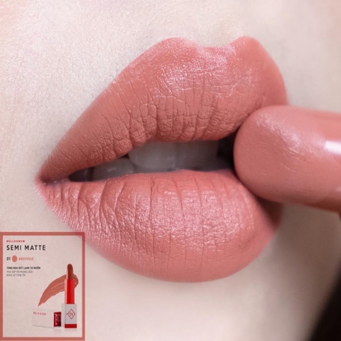 Son Bán Lì Belle & New Semi-Matt Lipstick 3.5g