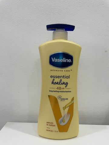 Sữa Dưỡng Thể Vaseline Intensive Care Essential Healing Serum In Lotion 725ml
