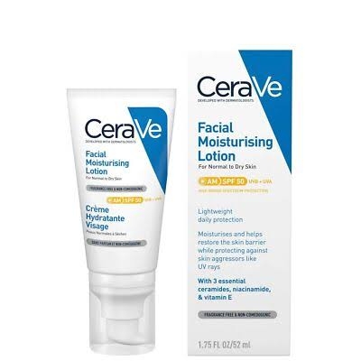 Sữa Dưỡng Ẩm Ban Ngày Cerave Facial Moisturising Lotion AM SPF50